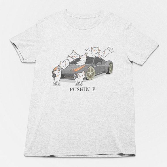 Other - Pushin P Shirt, Foreign, Hip Hop Kitty, Pussy, Gunna, Cats